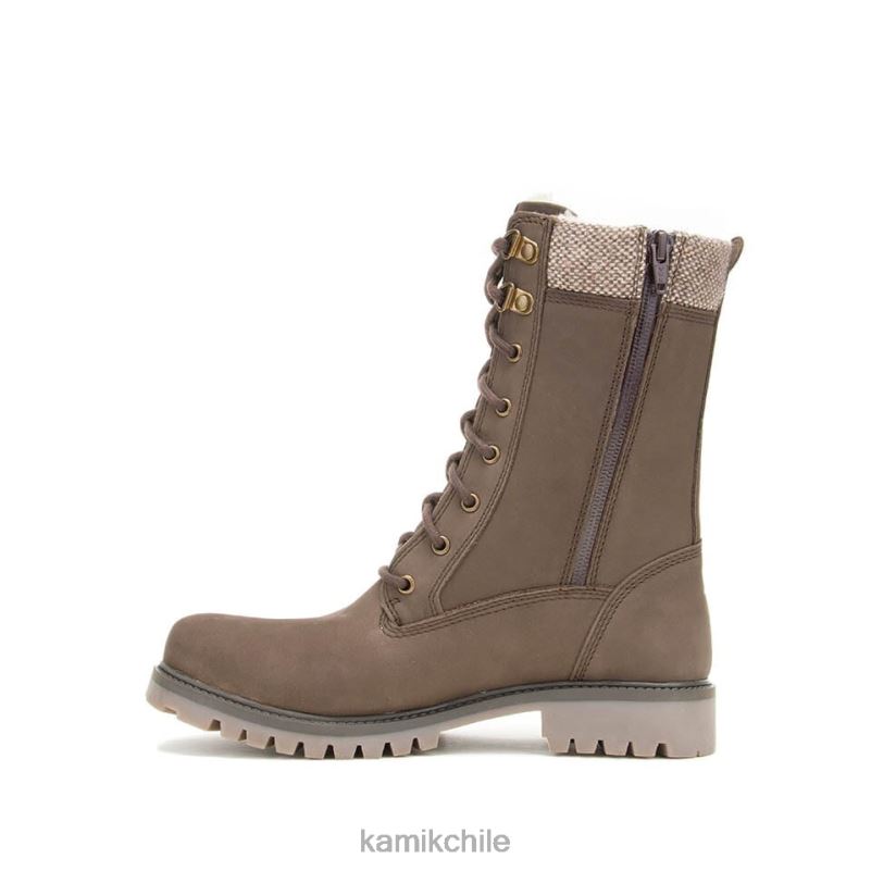 marrón botas de invierno RJT4Z119 Kamik mujer pícaro 7