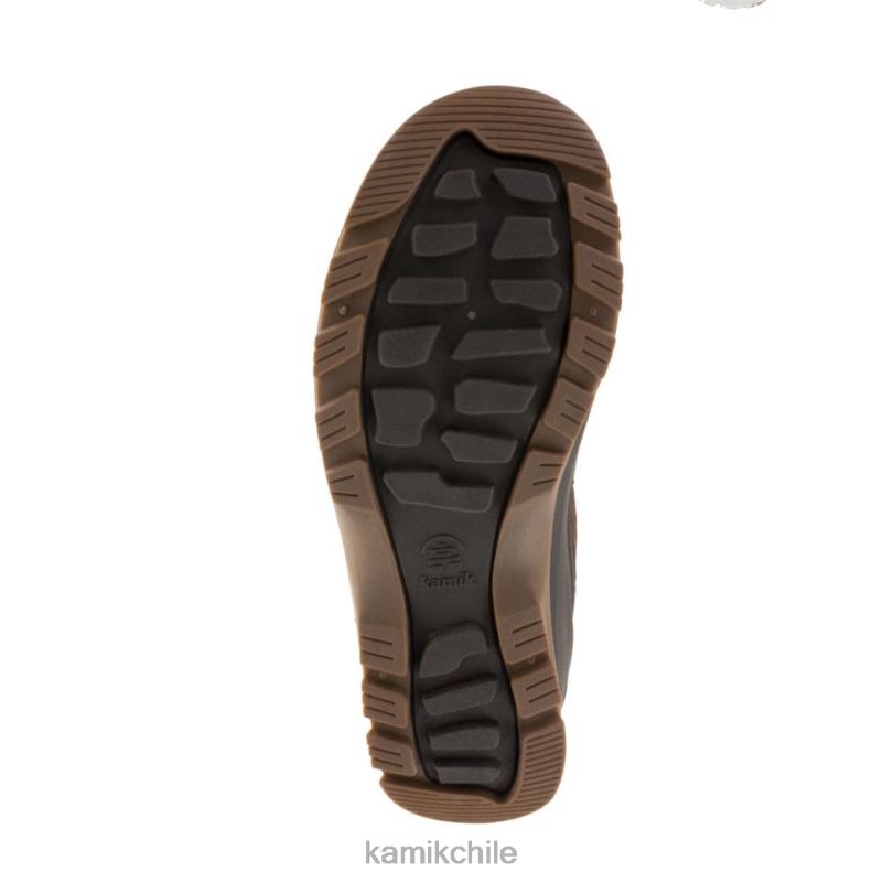 marron oscuro botas de invierno RJT4Z144 Kamik mujer valle de nieve 4