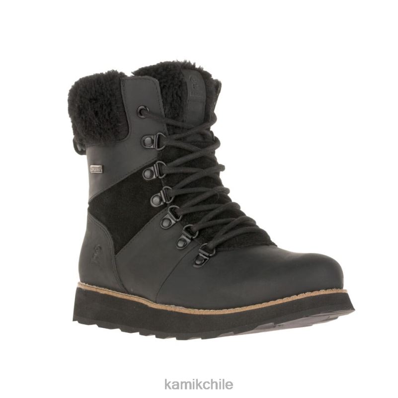 negro botas de invierno RJT4Z110 Kamik mujer ariel