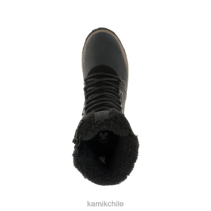 negro botas de invierno RJT4Z110 Kamik mujer ariel