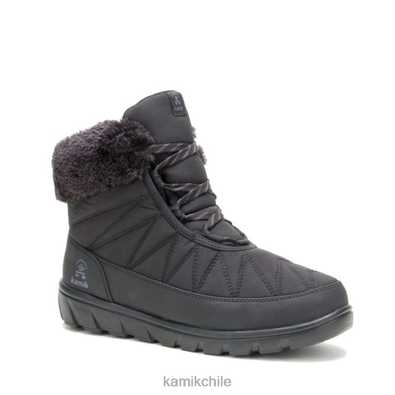 negro botas de invierno RJT4Z116 Kamik mujer hannah lo w
