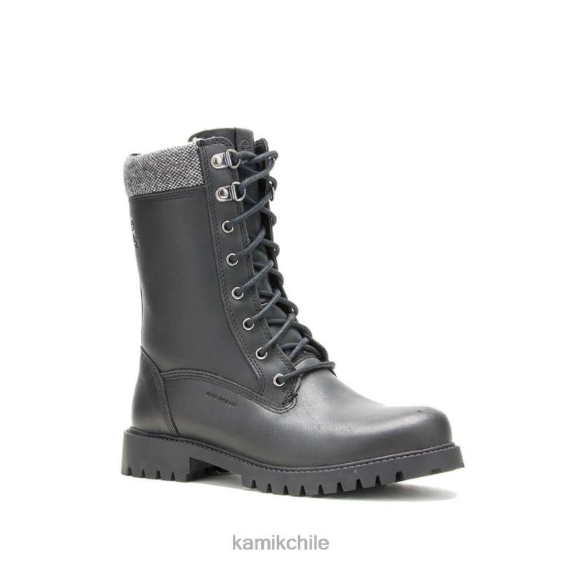 negro botas de invierno RJT4Z118 Kamik mujer pícaro 7