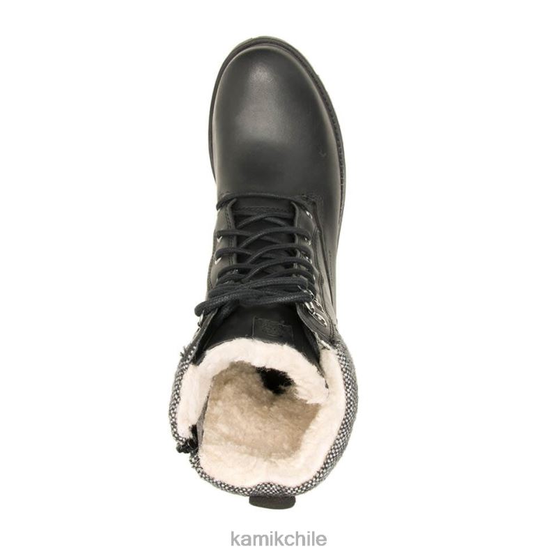 negro botas de invierno RJT4Z118 Kamik mujer pícaro 7