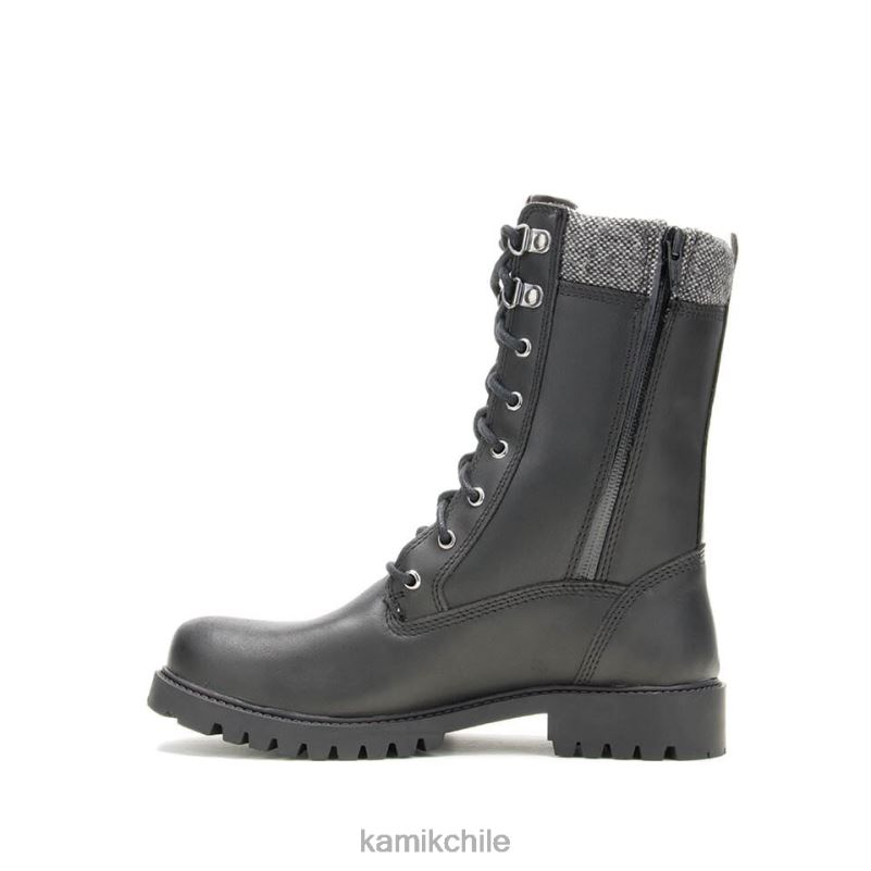 negro botas de invierno RJT4Z118 Kamik mujer pícaro 7