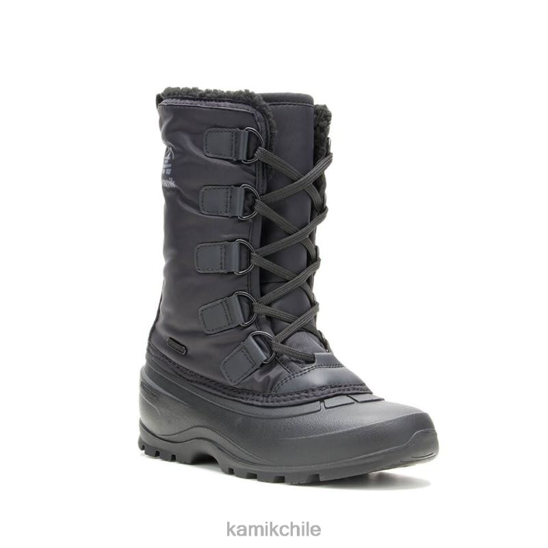 negro botas de invierno RJT4Z125 Kamik mujer billy
