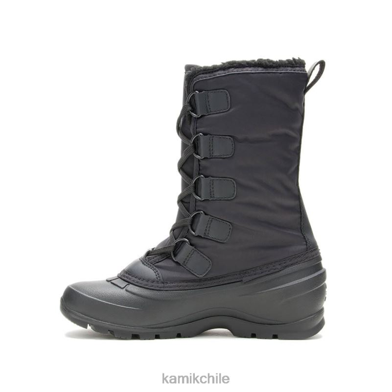 negro botas de invierno RJT4Z125 Kamik mujer billy