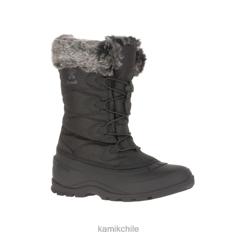 negro botas de invierno RJT4Z148 Kamik mujer impulso 3