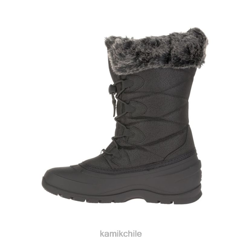negro botas de invierno RJT4Z148 Kamik mujer impulso 3