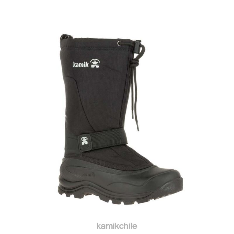 negro botas de invierno RJT4Z155 Kamik mujer bahía verde 4