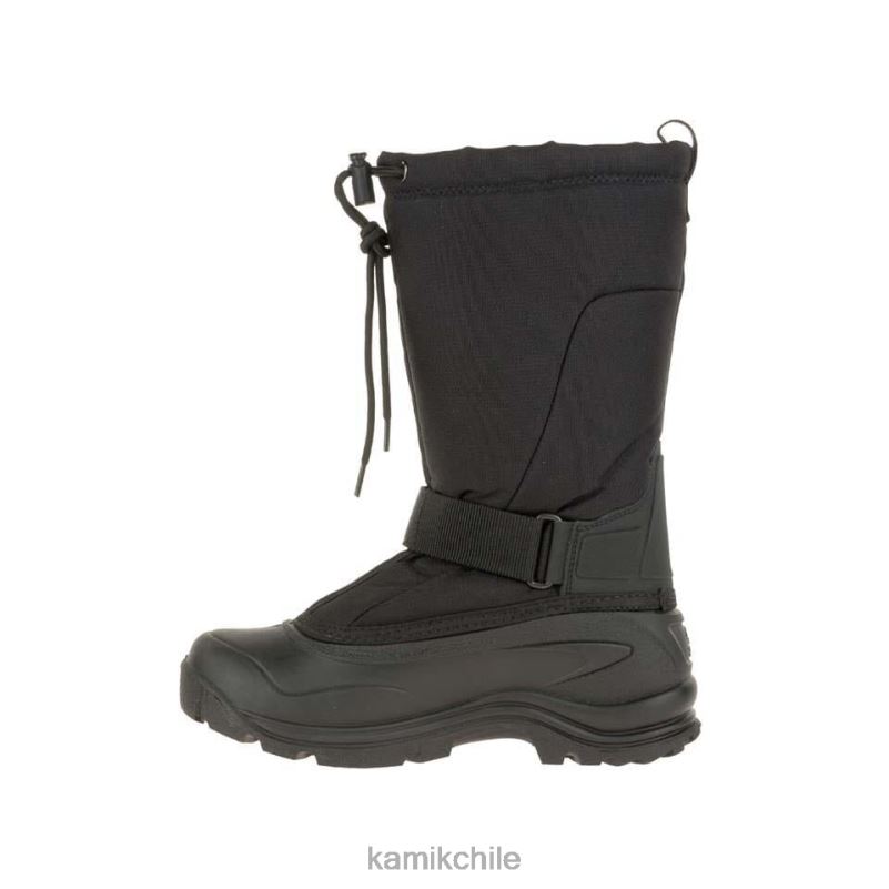 negro botas de invierno RJT4Z155 Kamik mujer bahía verde 4