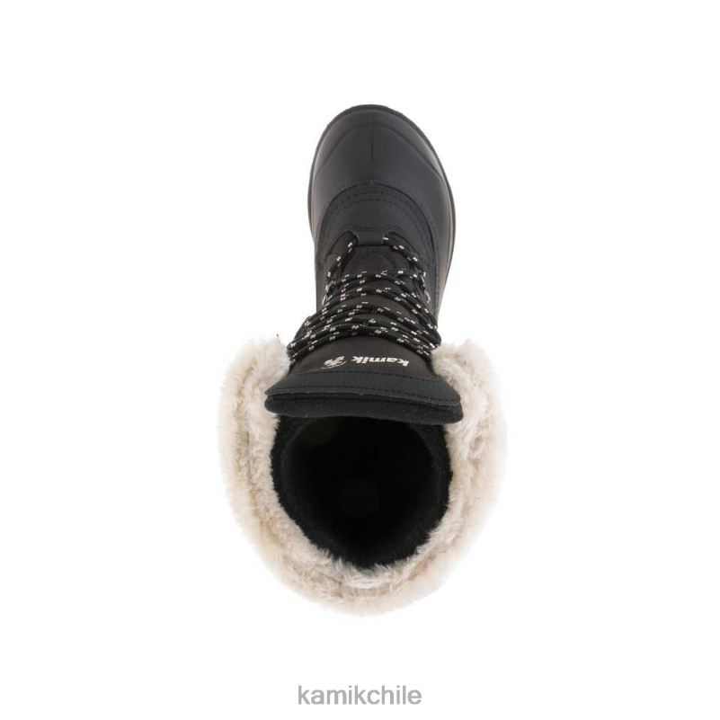 negro botas de invierno RJT4Z156 Kamik mujer caparazón