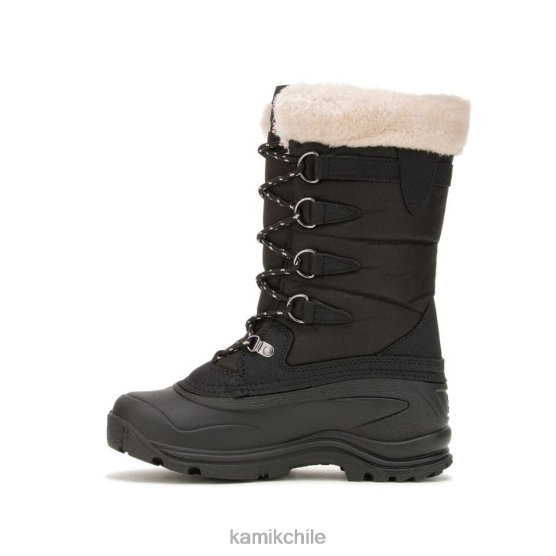 negro botas de invierno RJT4Z156 Kamik mujer caparazón
