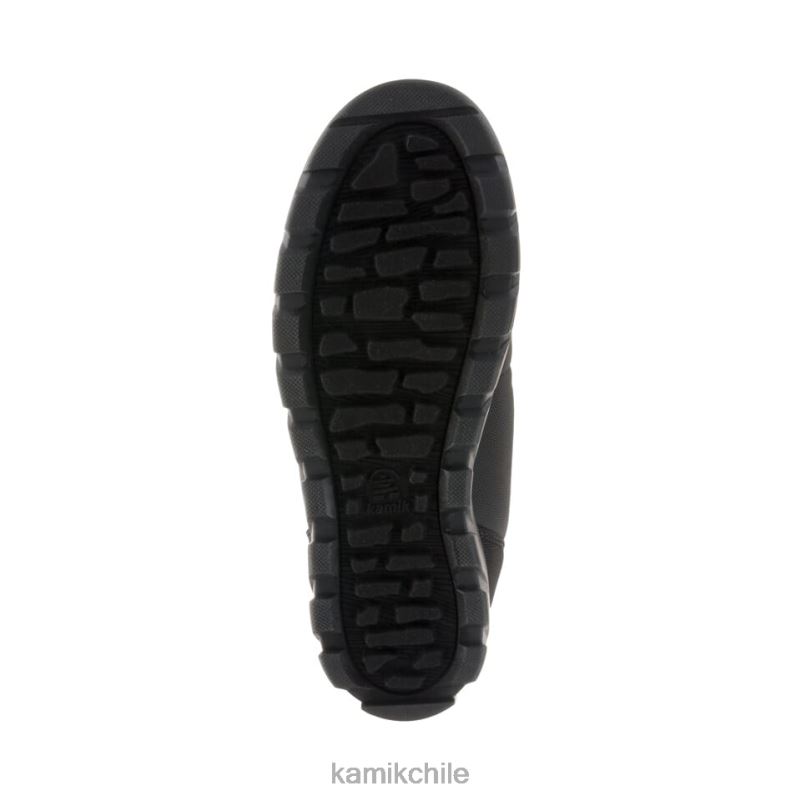 negro botas de invierno RJT4Z162 Kamik mujer hannah zip w