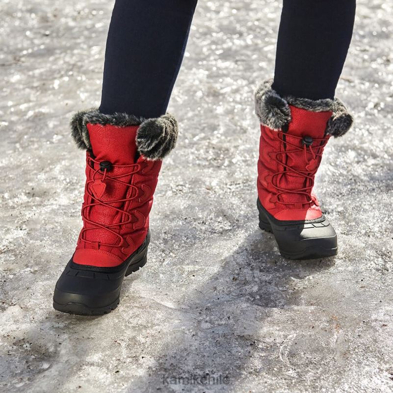 rojo botas de invierno RJT4Z150 Kamik mujer impulso 3