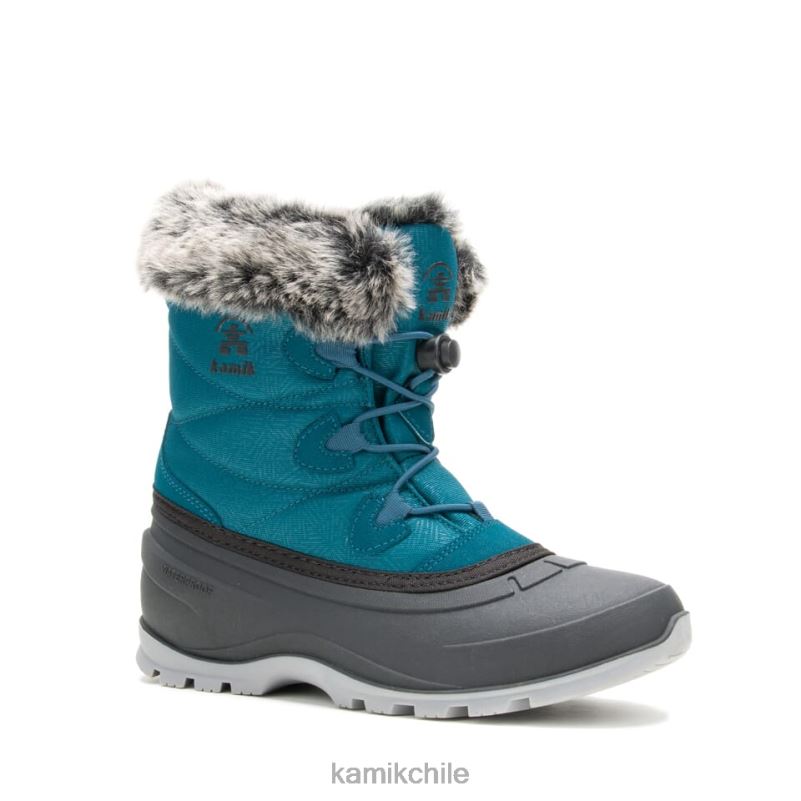 verde azulado botas de invierno RJT4Z137 Kamik mujer impulso l 2