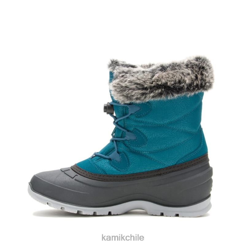 verde azulado botas de invierno RJT4Z137 Kamik mujer impulso l 2