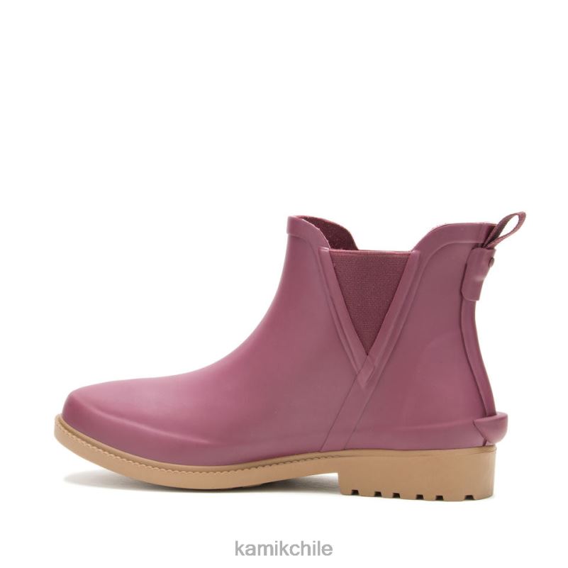 borgoña botas de lluvia RJT4Z18 Kamik mujer chloe lo