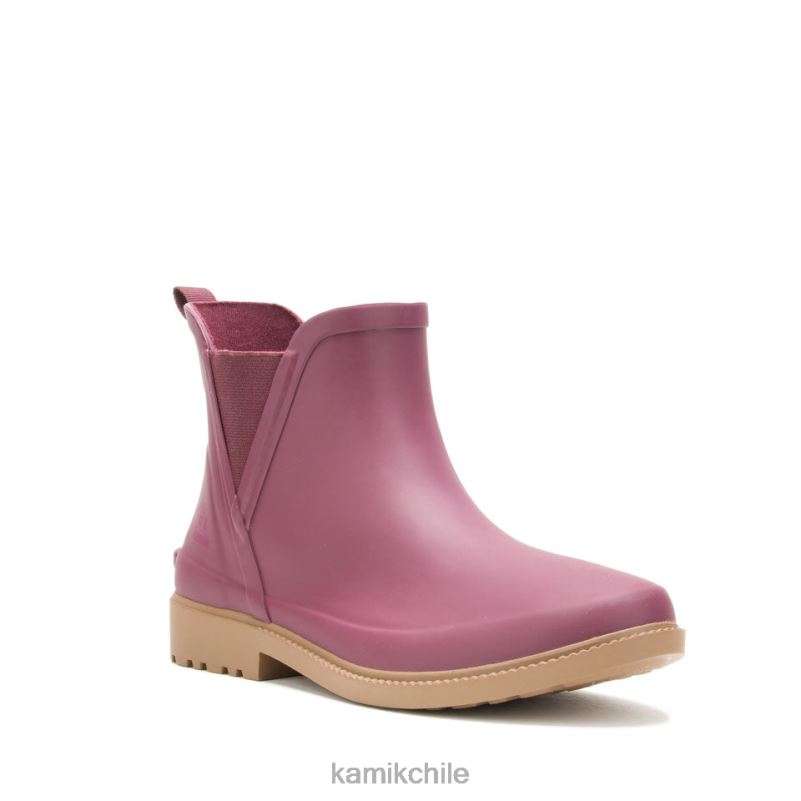 borgoña botas de lluvia RJT4Z18 Kamik mujer chloe lo