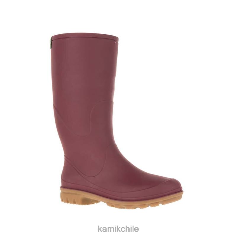 borgoña botas de lluvia RJT4Z36 Kamik mujer miranda