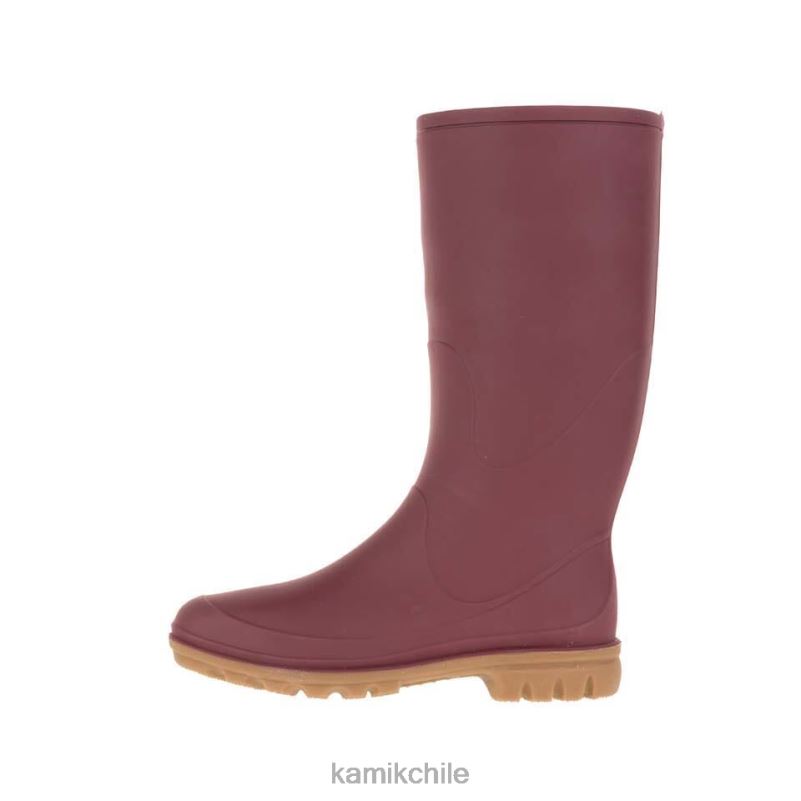 borgoña botas de lluvia RJT4Z36 Kamik mujer miranda
