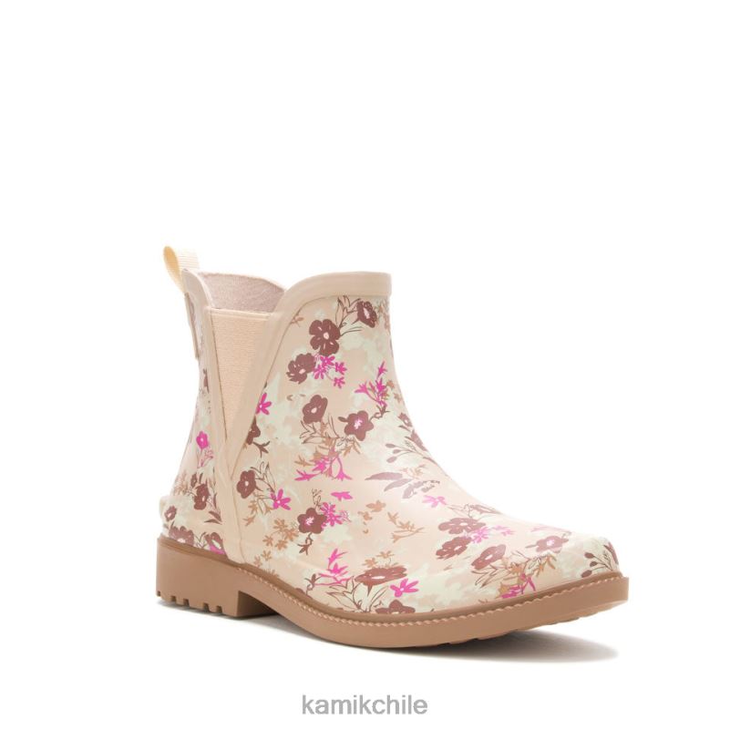 flor botas de lluvia RJT4Z20 Kamik mujer chloe lo