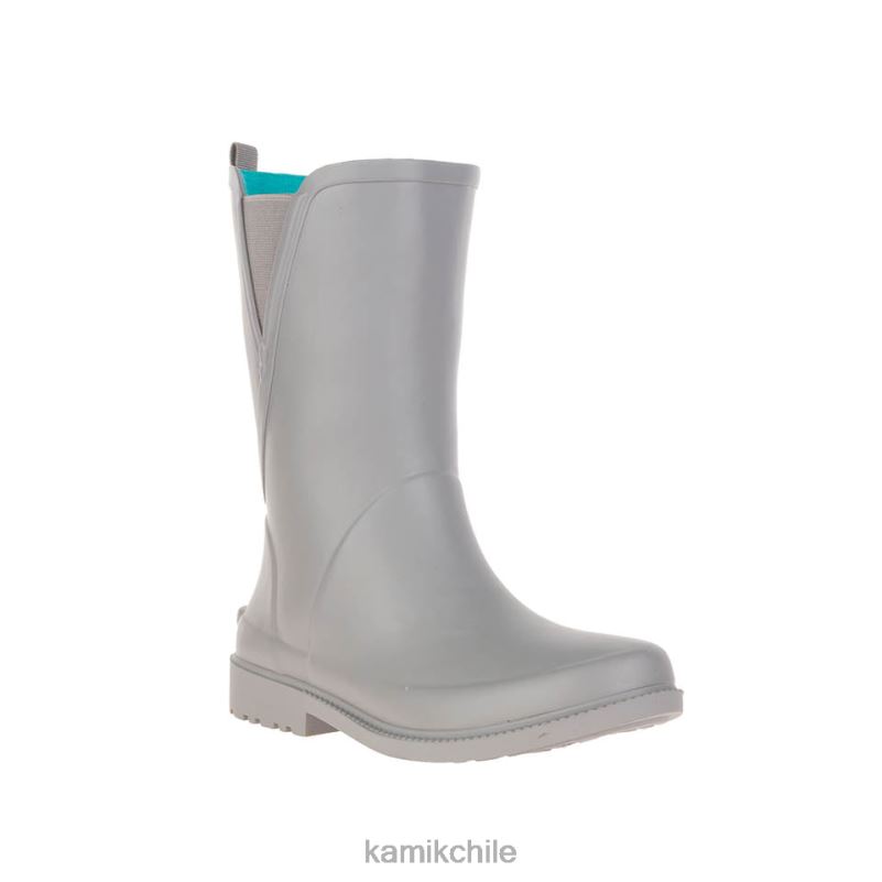 gris botas de lluvia RJT4Z26 Kamik mujer cloé