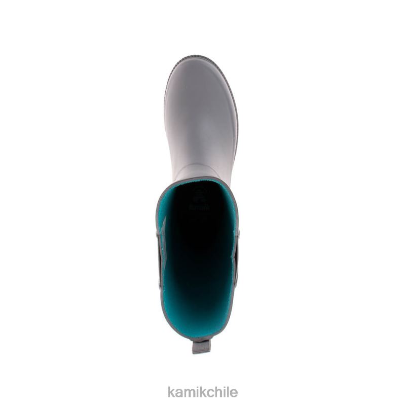 gris botas de lluvia RJT4Z26 Kamik mujer cloé
