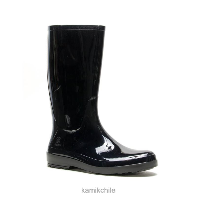 negro botas de lluvia RJT4Z1 Kamik mujer heidy 2