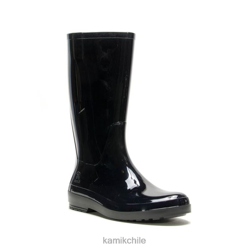 negro botas de lluvia RJT4Z1 Kamik mujer heidy 2