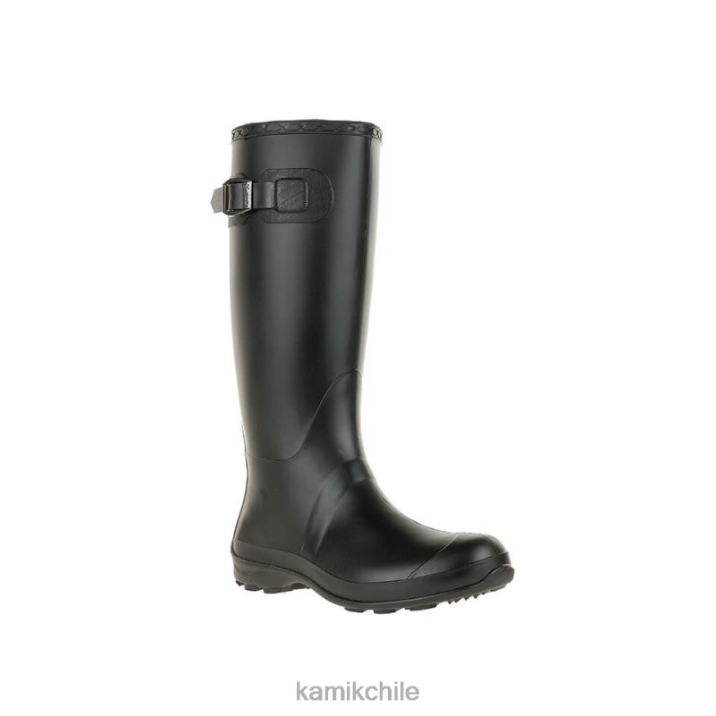 negro botas de lluvia RJT4Z39 Kamik mujer olivia