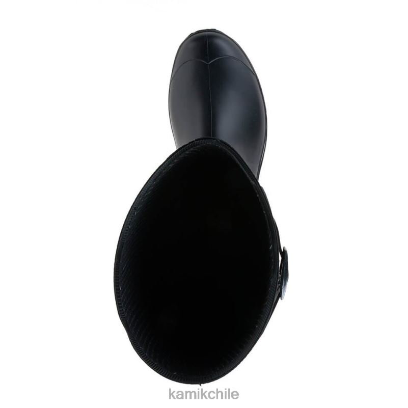 negro botas de lluvia RJT4Z39 Kamik mujer olivia