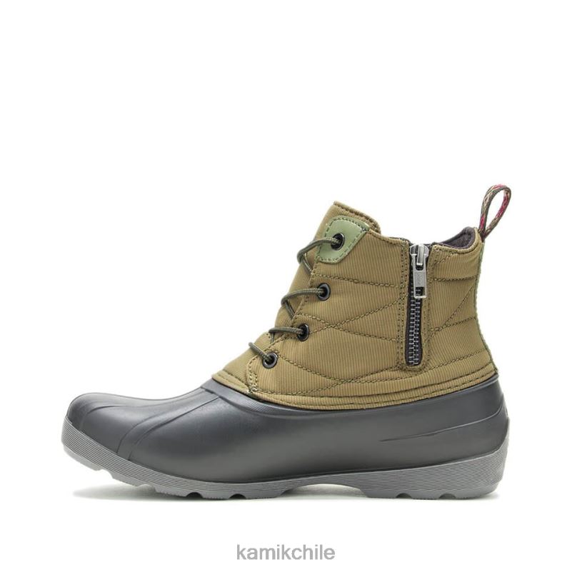 oliva oscuro botas de lluvia RJT4Z14 Kamik mujer simona sustantivo, femenino—