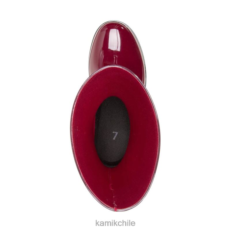 rojo botas de lluvia RJT4Z5 Kamik mujer heidy 2