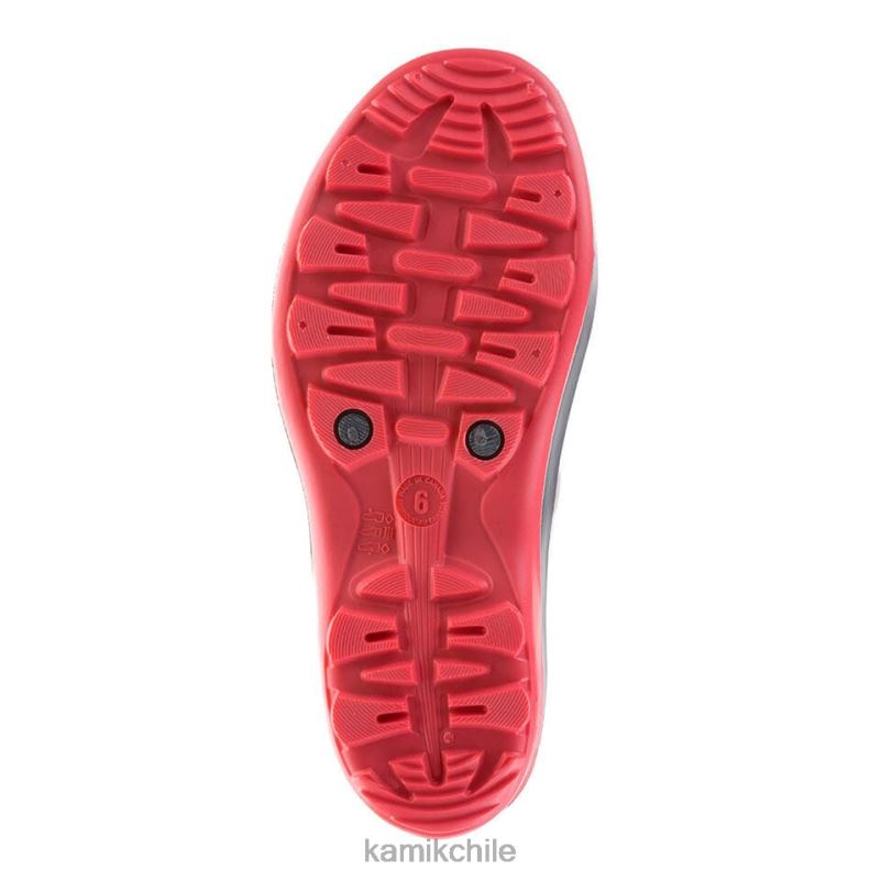 rojo carbón botas de lluvia RJT4Z40 Kamik mujer olivia