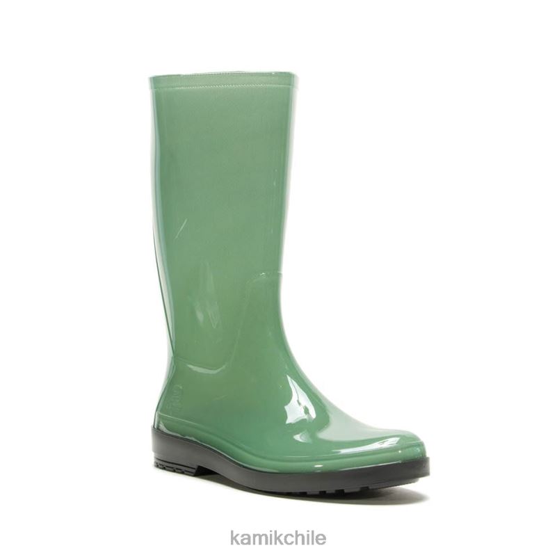 verde botas de lluvia RJT4Z3 Kamik mujer heidy 2