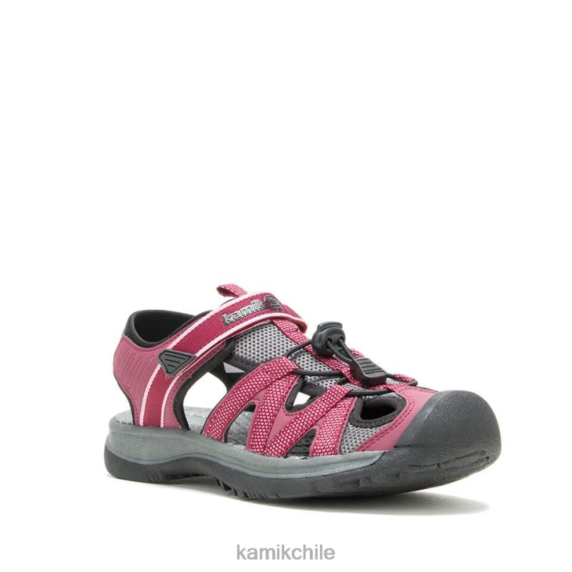 borgoña sandalias RJT4Z51 Kamik mujer isleño 2