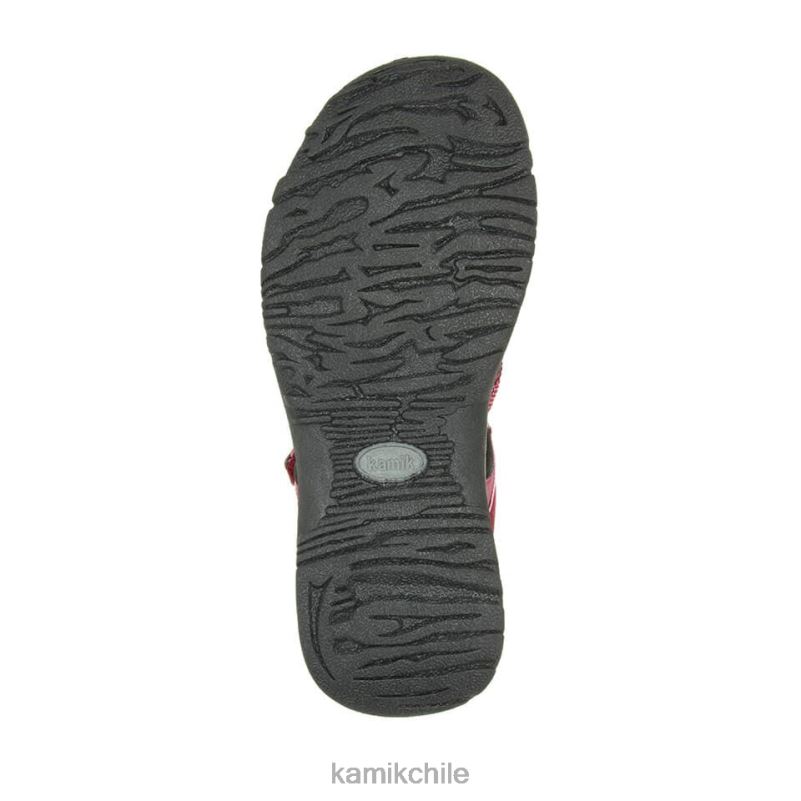 borgoña sandalias RJT4Z51 Kamik mujer isleño 2