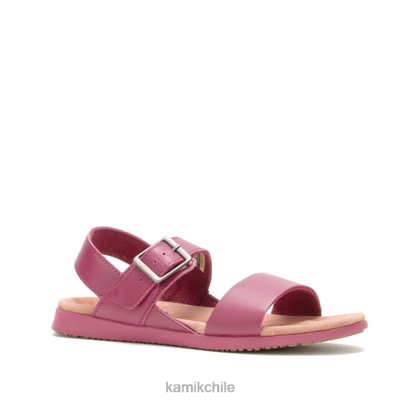 burdeos claro sandalias RJT4Z44 Kamik mujer Cara