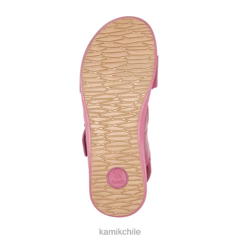 burdeos claro sandalias RJT4Z44 Kamik mujer Cara