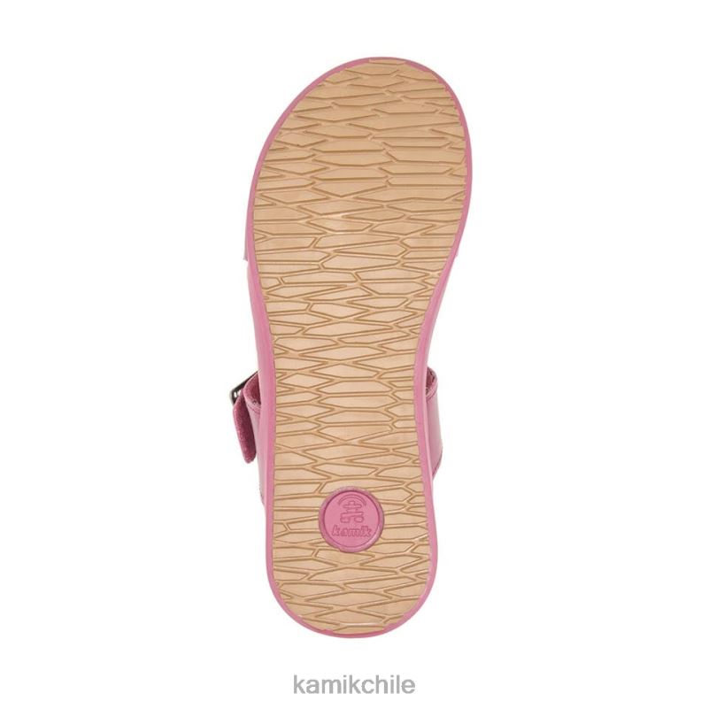 burdeos claro sandalias RJT4Z49 Kamik mujer diapositiva cara