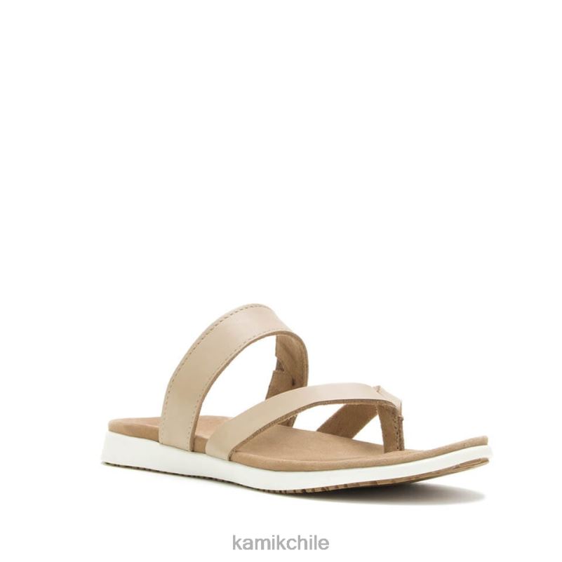 gris pardo sandalias RJT4Z64 Kamik mujer cara volteada