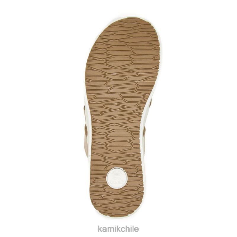 gris pardo sandalias RJT4Z64 Kamik mujer cara volteada