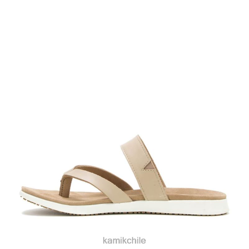 gris pardo sandalias RJT4Z64 Kamik mujer cara volteada