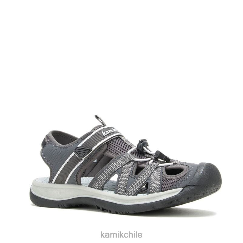 gris sandalias RJT4Z52 Kamik mujer isleño 2
