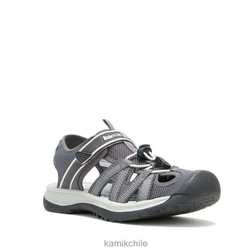 gris sandalias RJT4Z52 Kamik mujer isleño 2