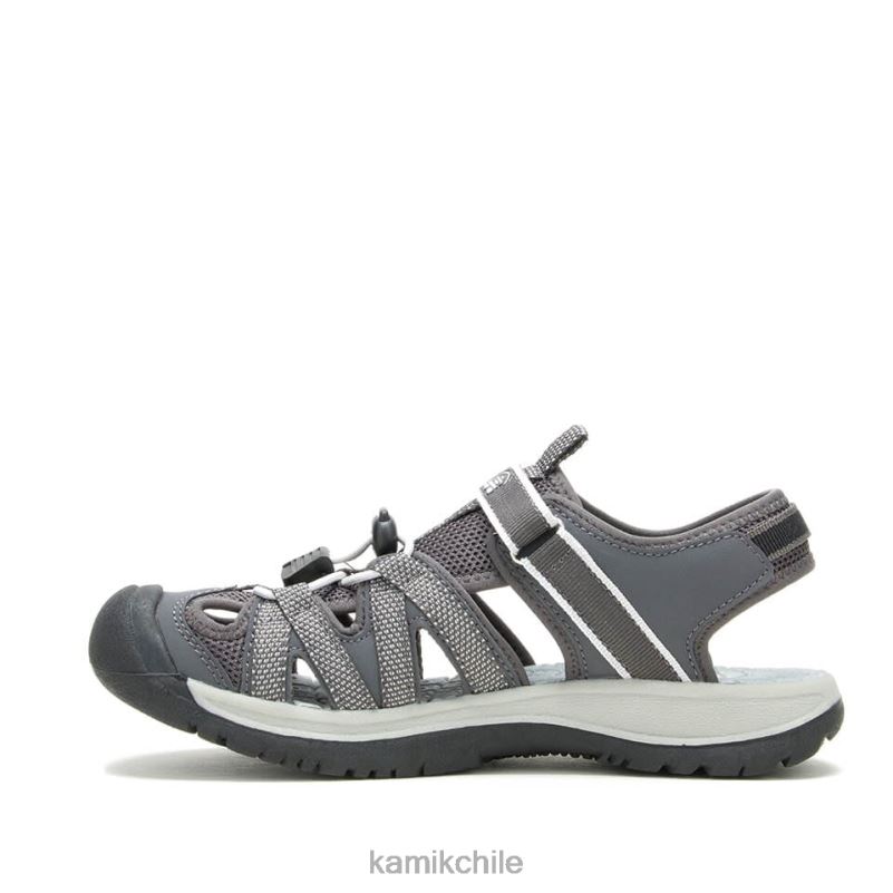 gris sandalias RJT4Z52 Kamik mujer isleño 2