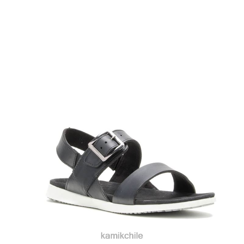 negro sandalias RJT4Z41 Kamik mujer Cara