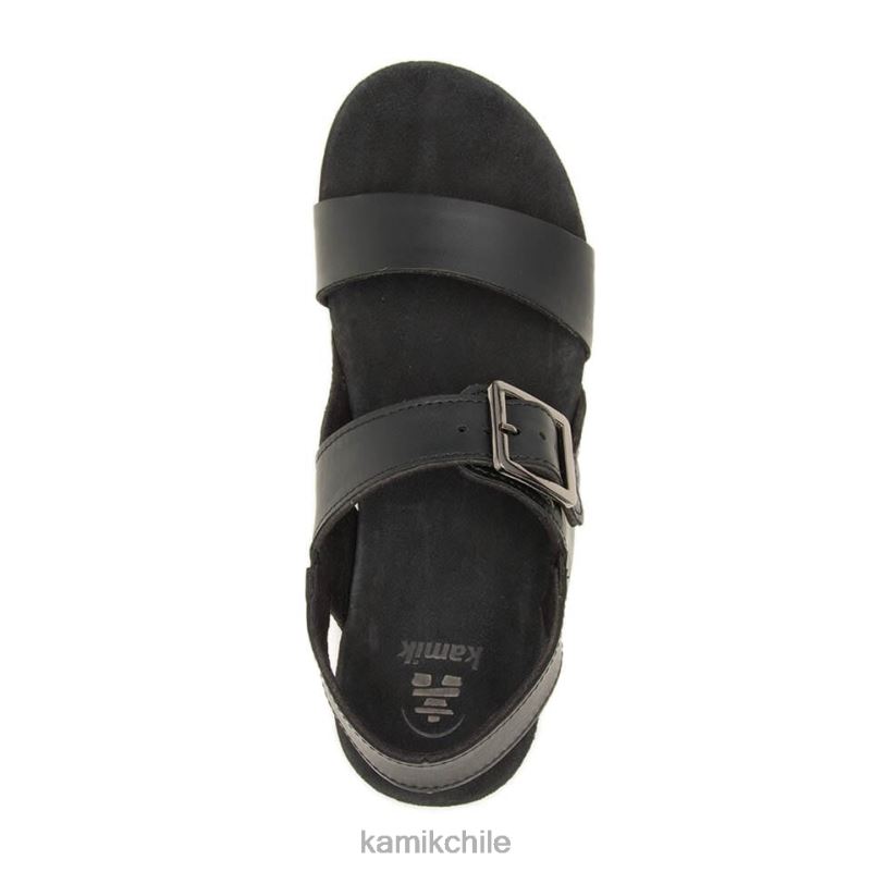 negro sandalias RJT4Z41 Kamik mujer Cara