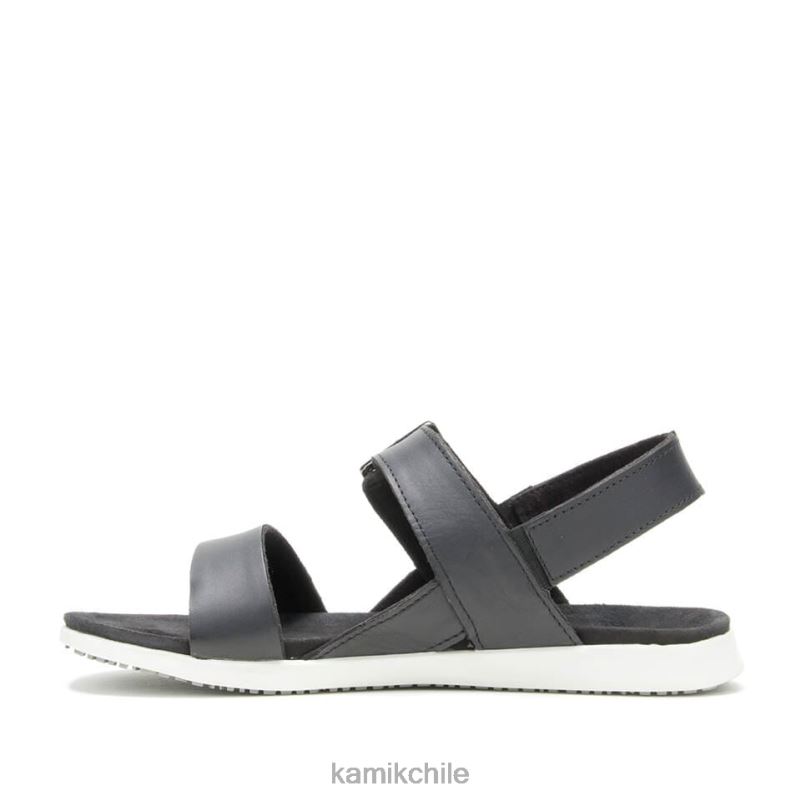 negro sandalias RJT4Z41 Kamik mujer Cara