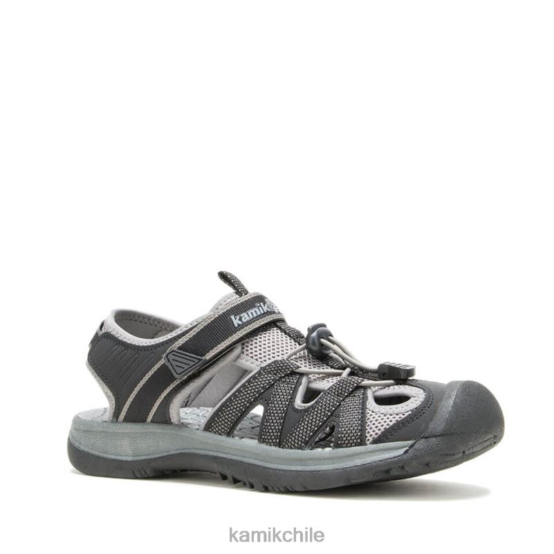 negro sandalias RJT4Z50 Kamik mujer isleño 2